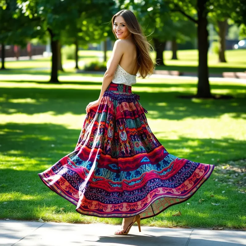 Stylish Maxi Skirt