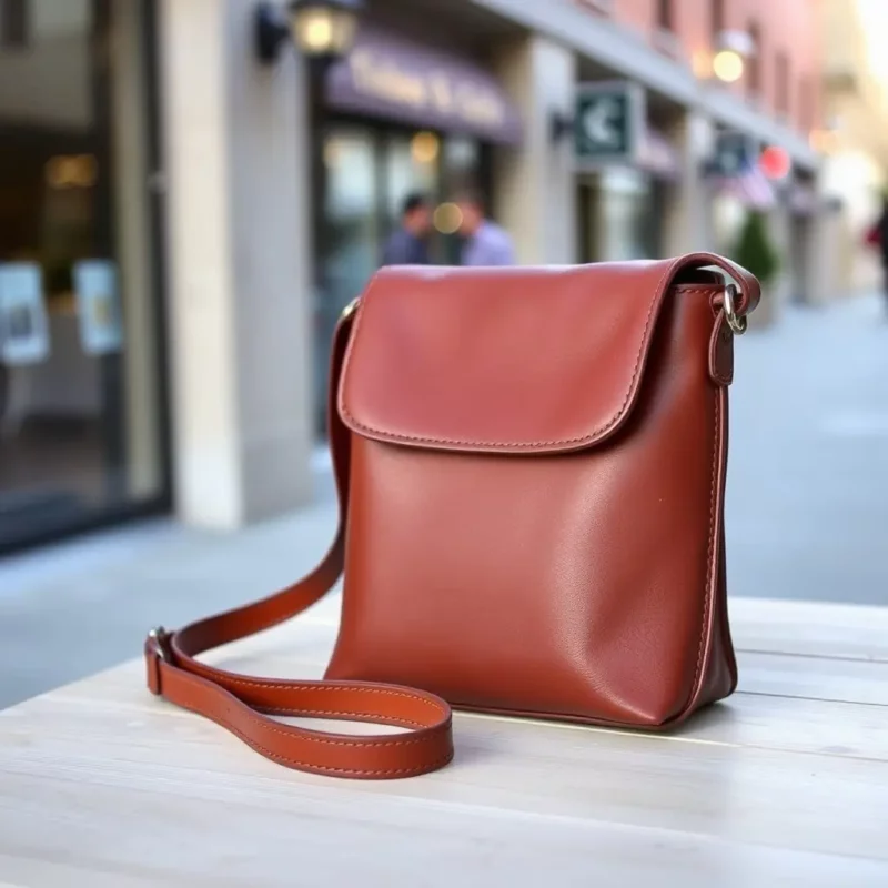 Leather Crossbody Bag